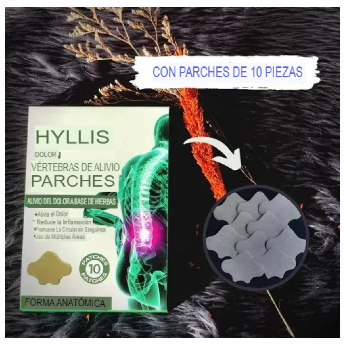 Pack 10 Parches Dolor Cervical de Ajejo