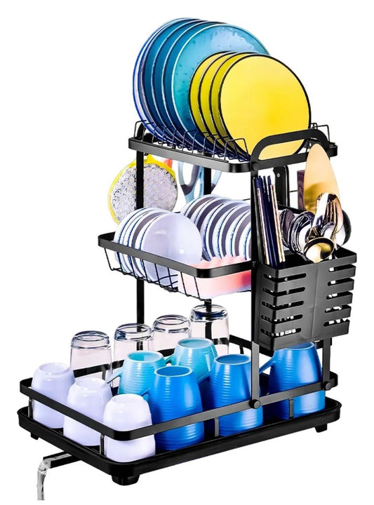 Escurridor De Platos Secador Con Bandeja