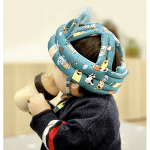 Casco de esponja gateo para bebes